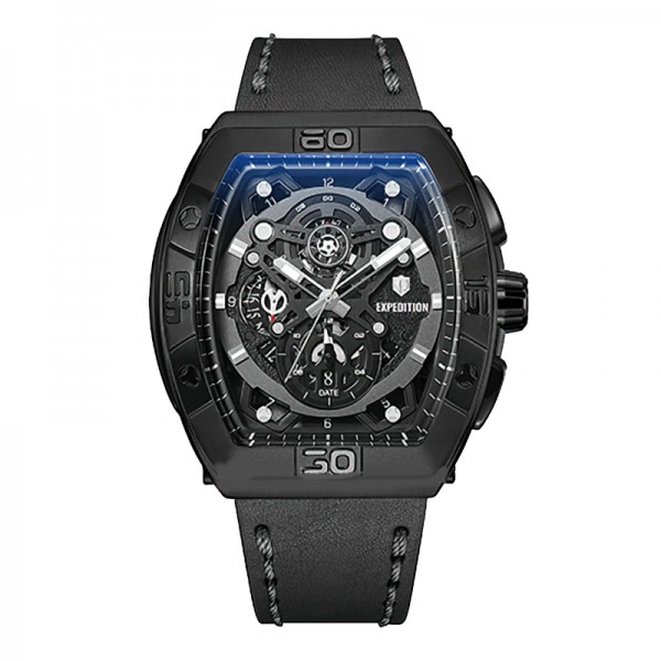 Expedition 6800 Full Black Leather MCLIPBA